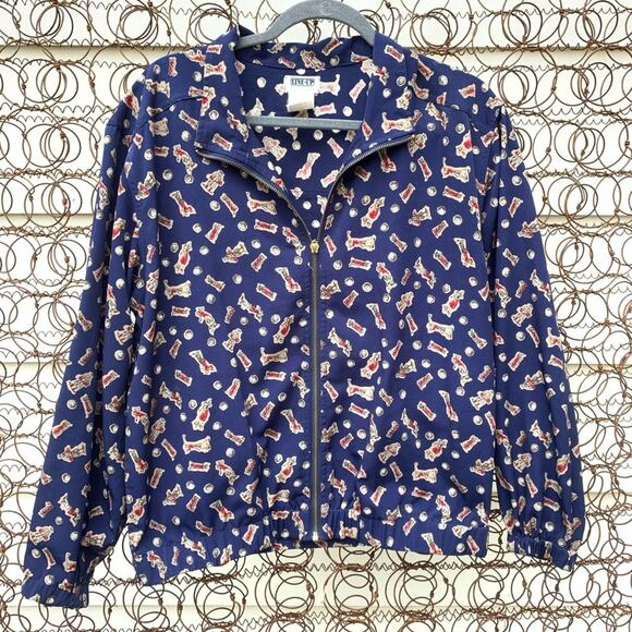 Vintage zip up golf jacket Line Up For Sports - Picture 2 of 4